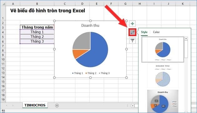 3 Bước Vẽ Biểu Đồ Tròn Trong Excel Cực Nhanh Và Đơn Giản