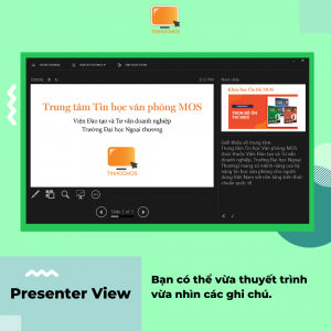 thêm notes trong powerpoint