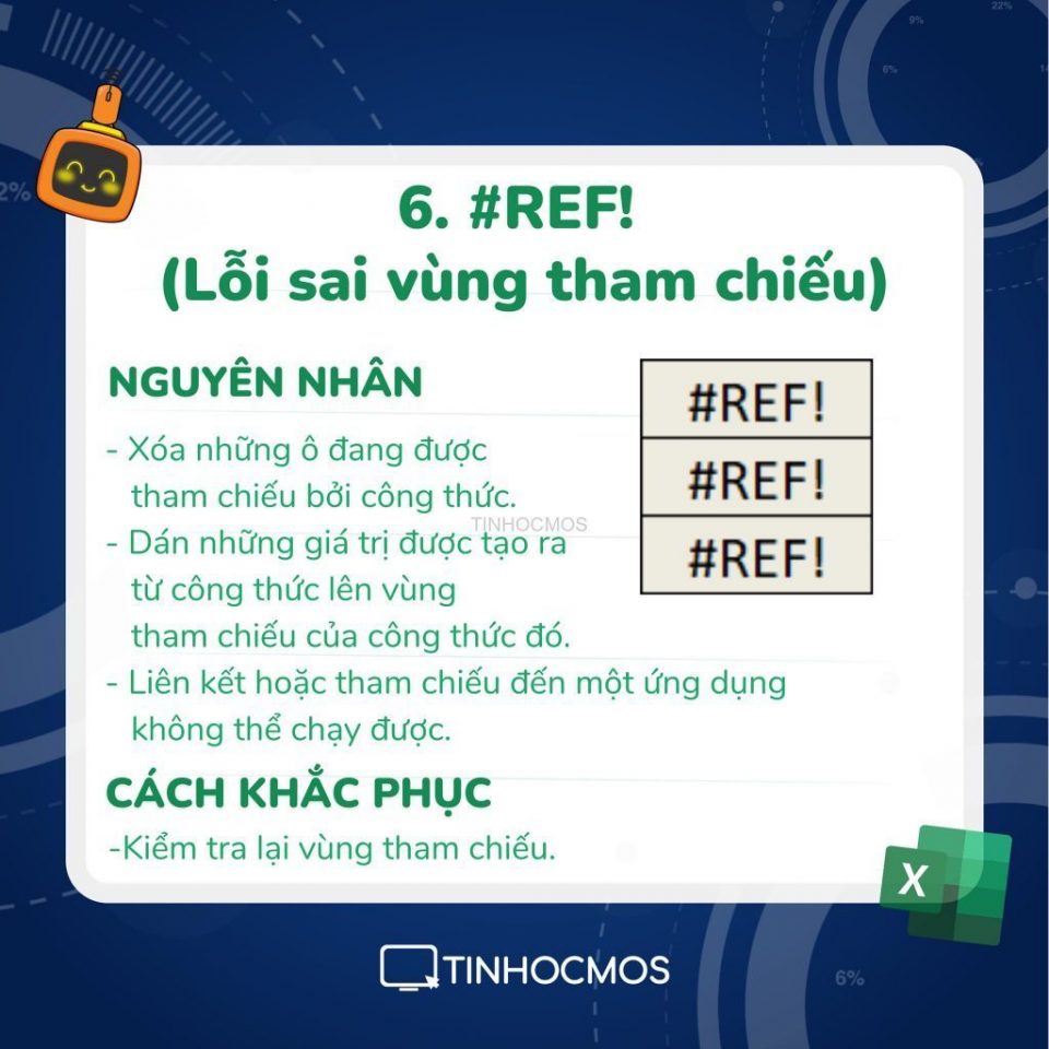 lỗi trong excel