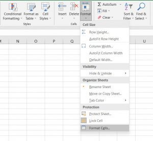 tạo dòng dấu chấm trong Excel