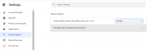 Google Search chuyển sang Yahoo