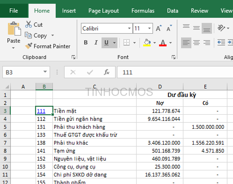 tạo mục lục cho Sheet trong Excel